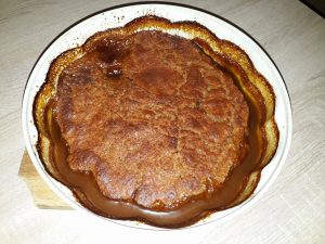 Hotcakes Menu - Holiday Hot Cake (Nigella Lawson's Recipe), Hotcake with Muscovado Sugar and Vanilla Ice Cream.